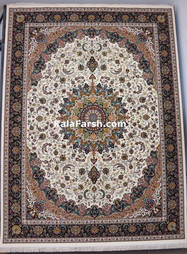 فرش ماشینی طرح سریر 1200 شانه