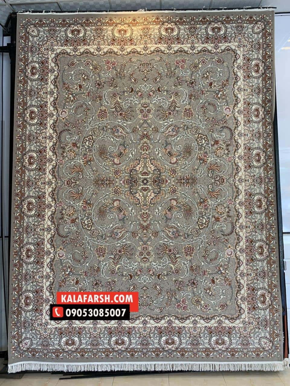 فرش ماشینی طرح افشان زرین 700 شانه