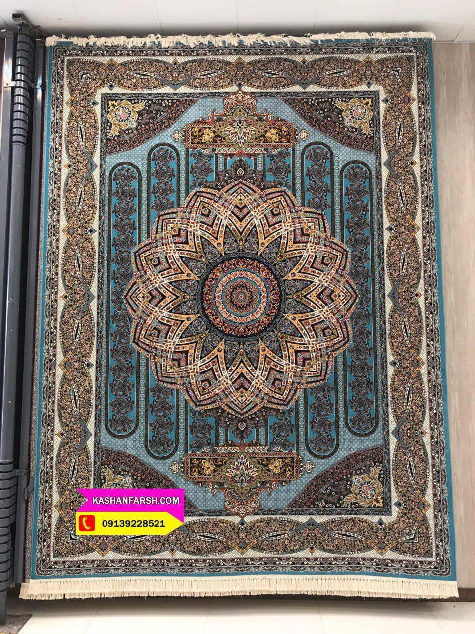 فرش ماشینی طرح چکامه 1000 شانه