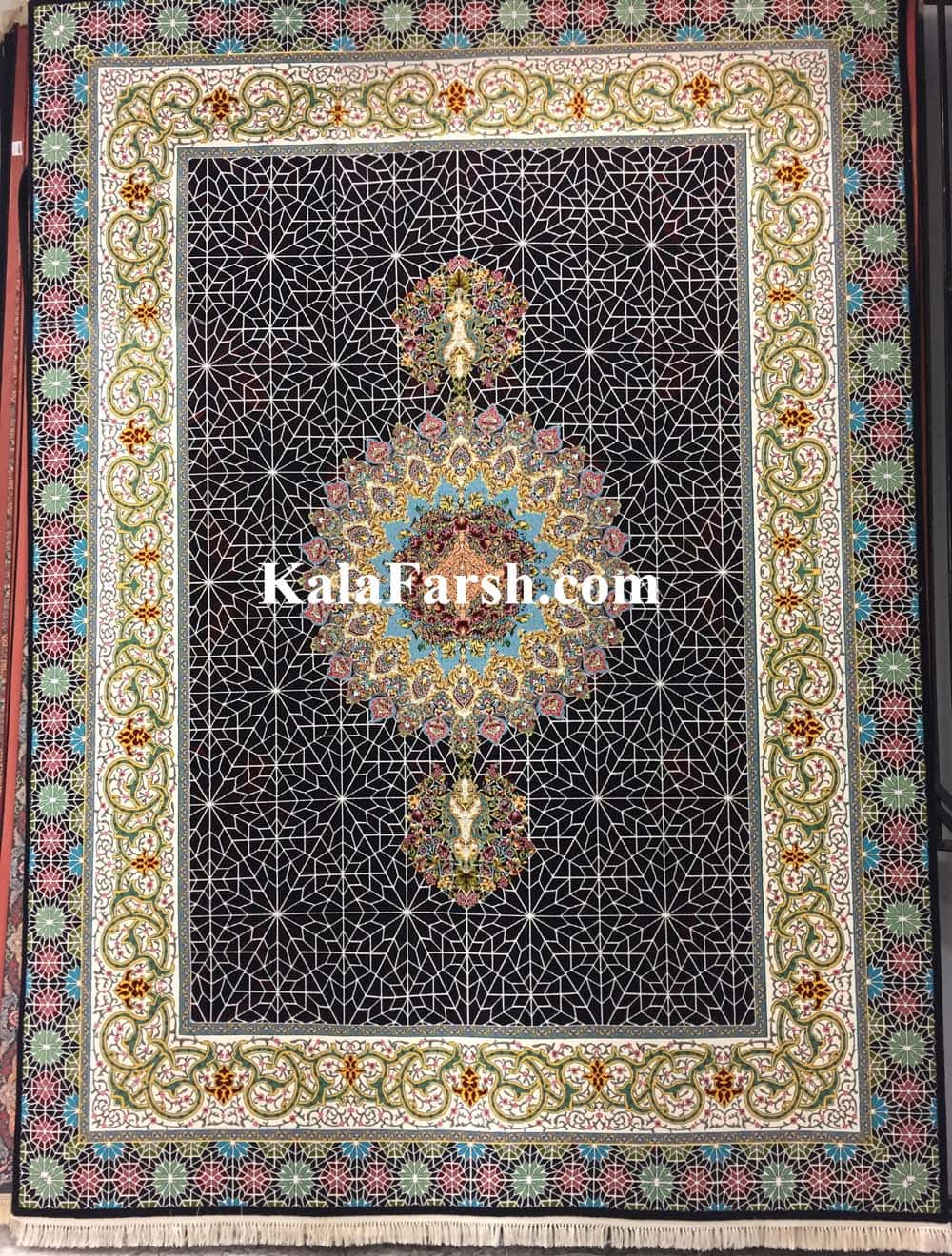 فرش ماشینی طرح کاشانه 700 شانه