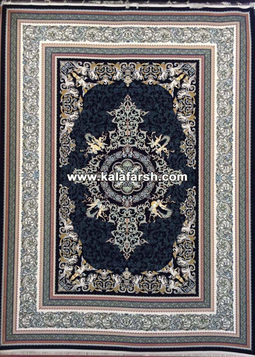 فرش ماشینی طرح ورساچی 1200 شانه برجسته