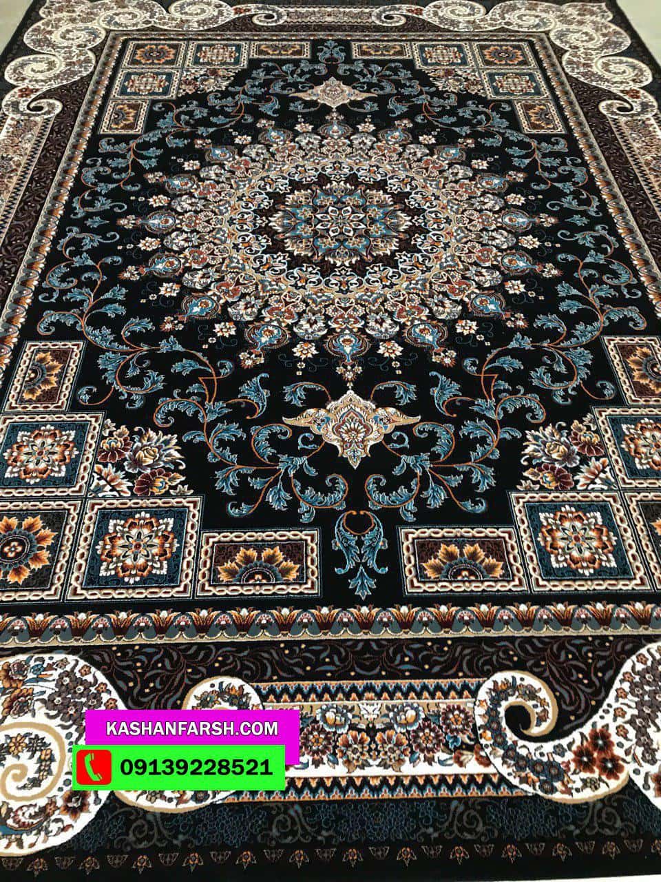 فرش ماشینی کاشان فروهر طرح 700 شانه
