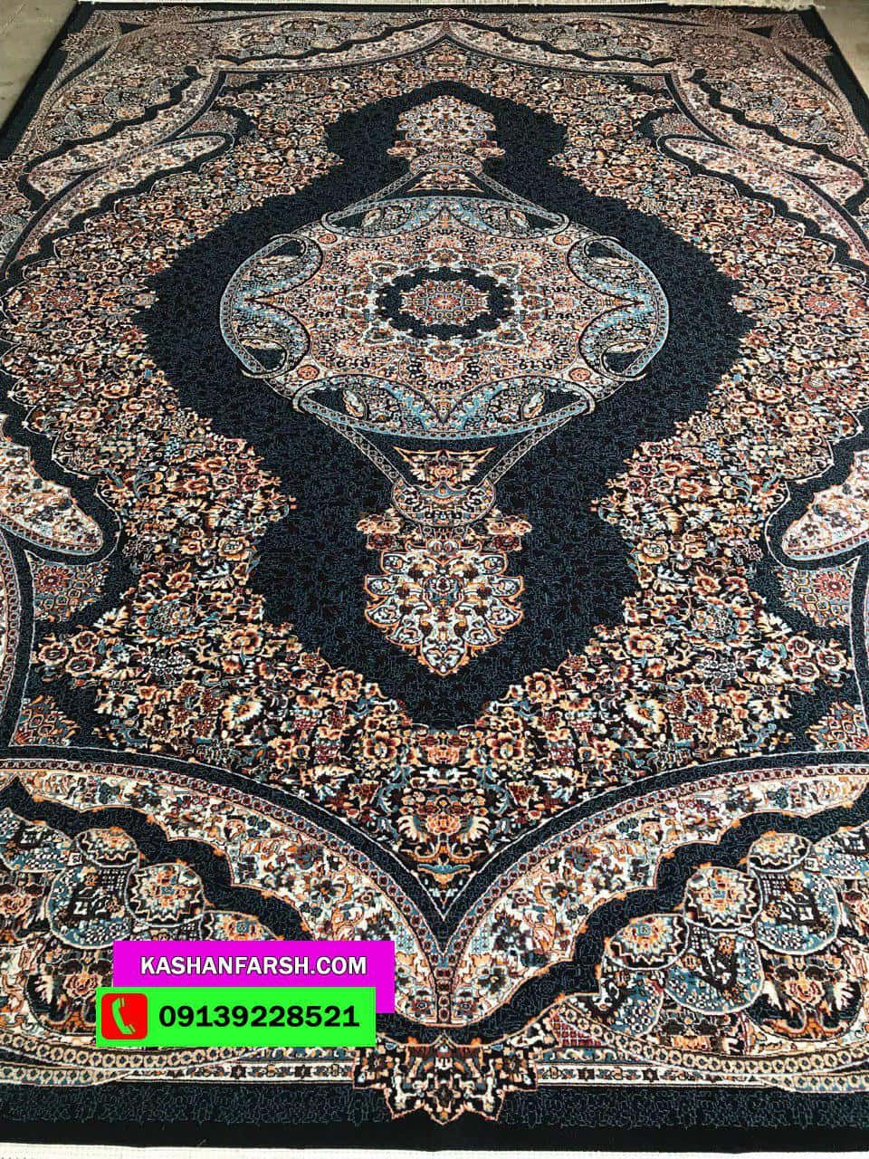 فرش ماشینی کاشان گیوا طرح 700 شانه