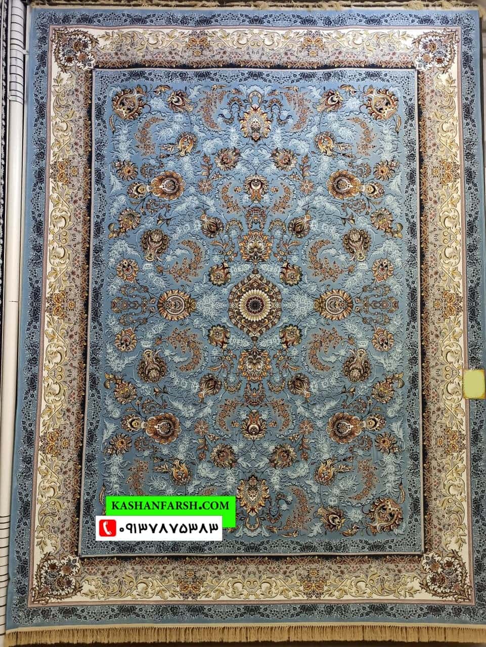 فرش کاشان طرح افشان گل 1200 شانه