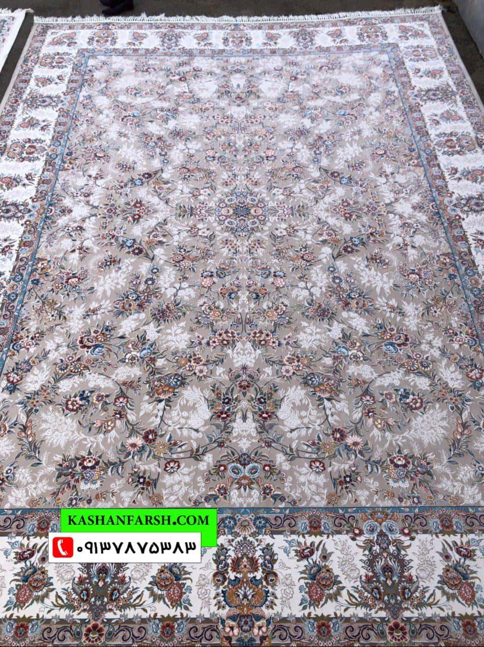 فرش ماشینی افشان رز 1200 شانه برجسته