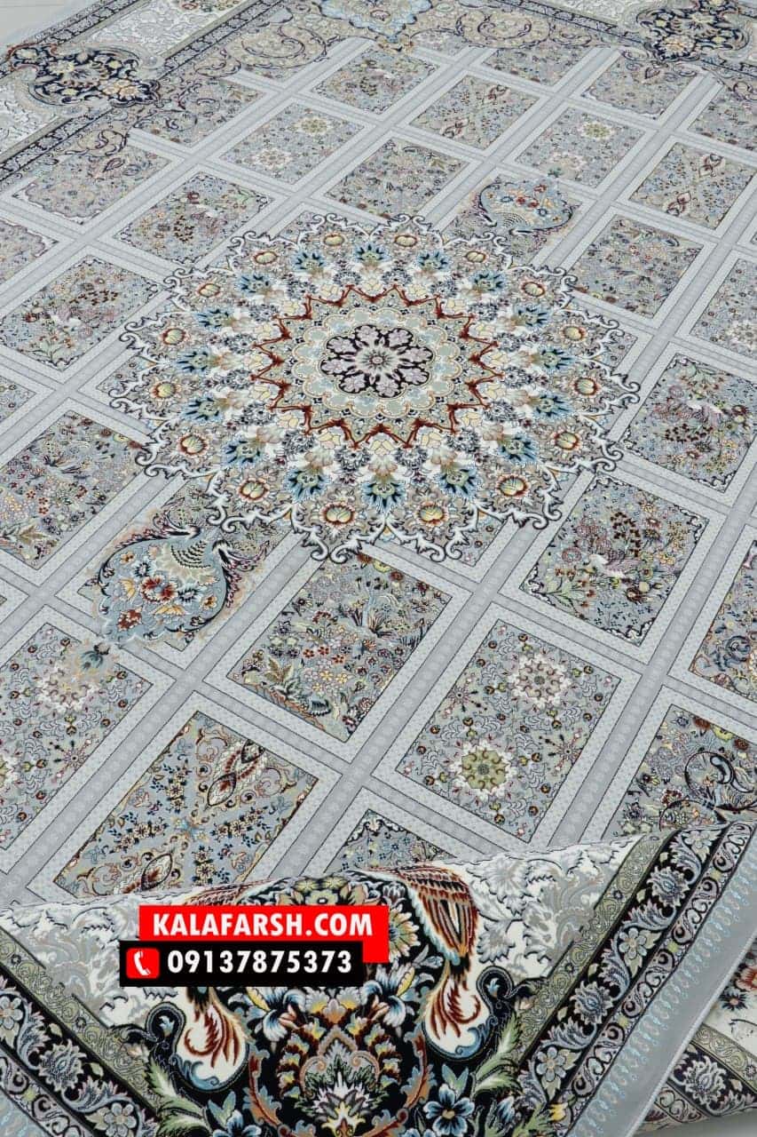 فرش کاشان طرح ارگ 1200 شانه