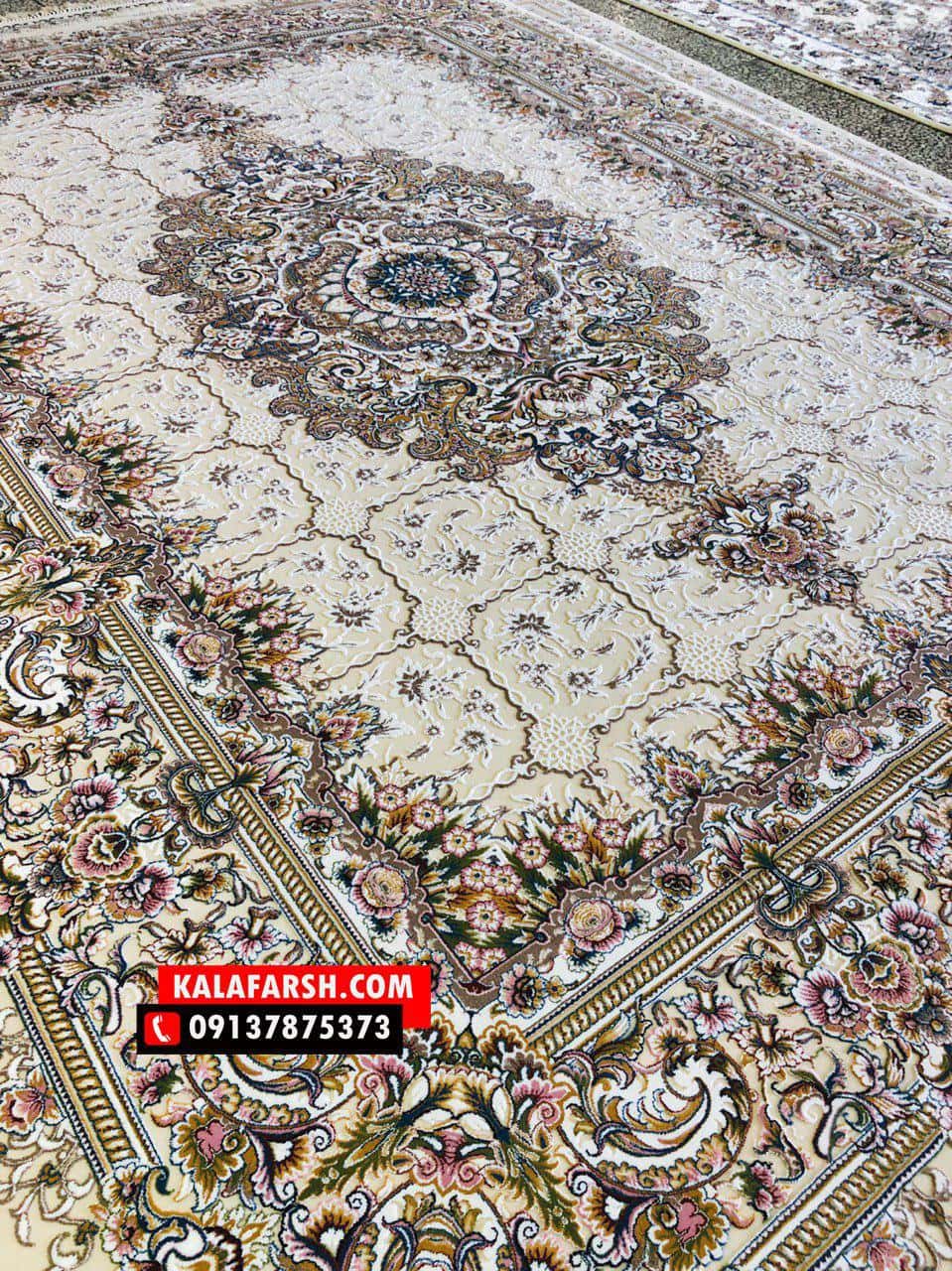 فرش ماشینی یاسین 700 شانه برجسته