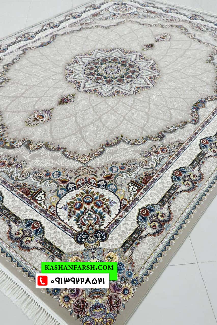 فرش کاشان طرح شیدا 700 شانه
