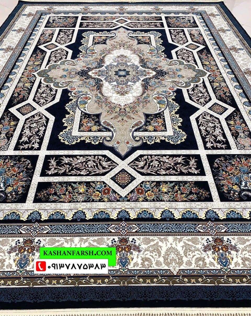فرش کاشان طرح خزان 700 شانه