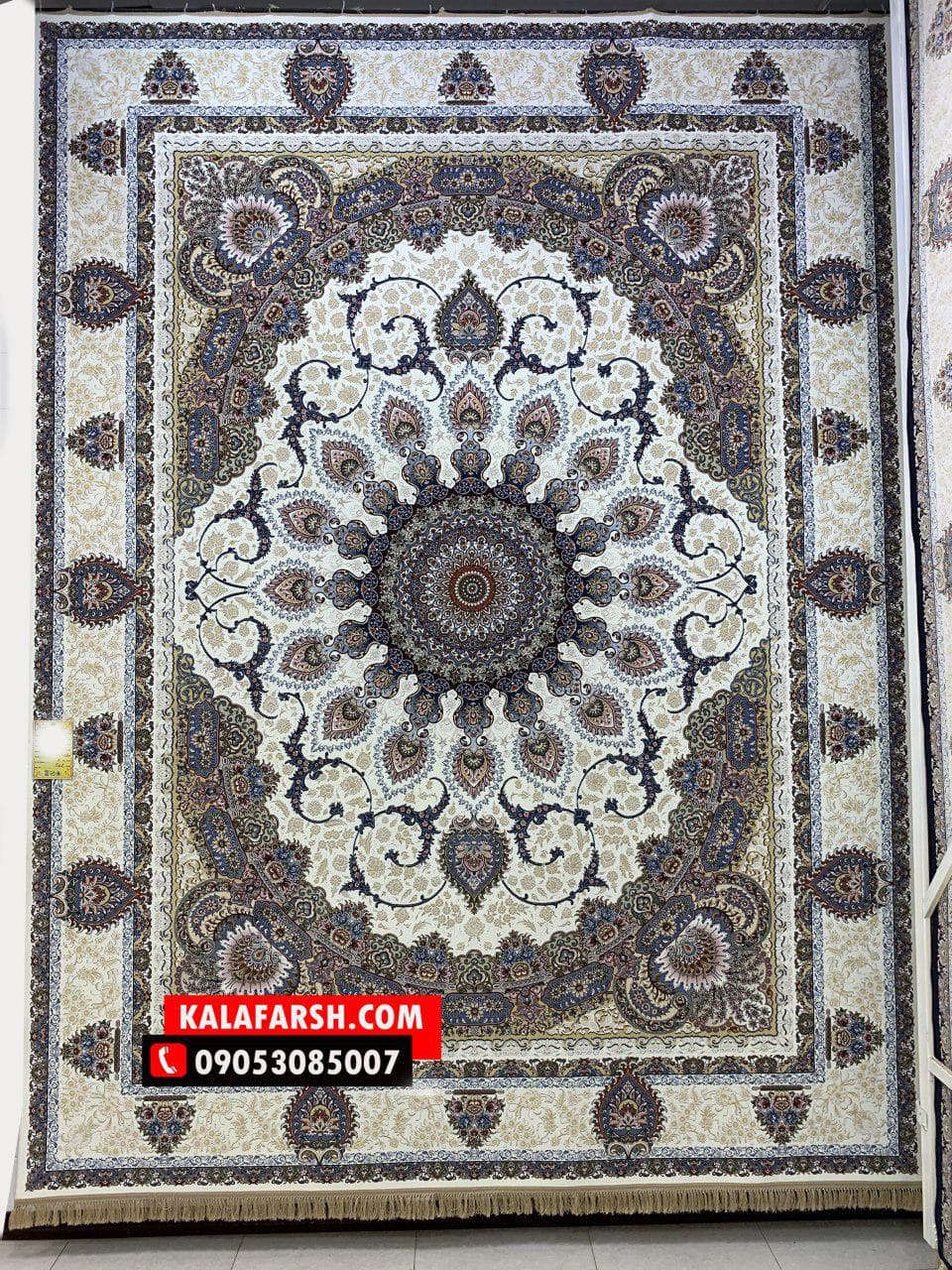 تصویر فرش فرش ماشینی طرح رویا 1200 شانه — نمای 1
