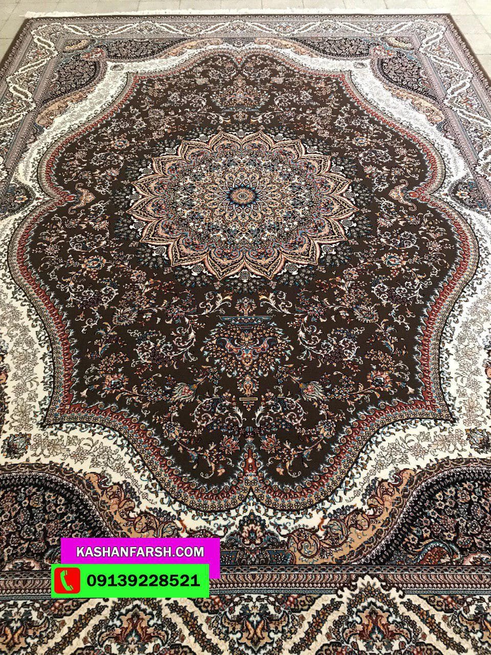 تصویر فرش فرش ماشینی کاشان تارا طرح 700 شانه — نمای 1
