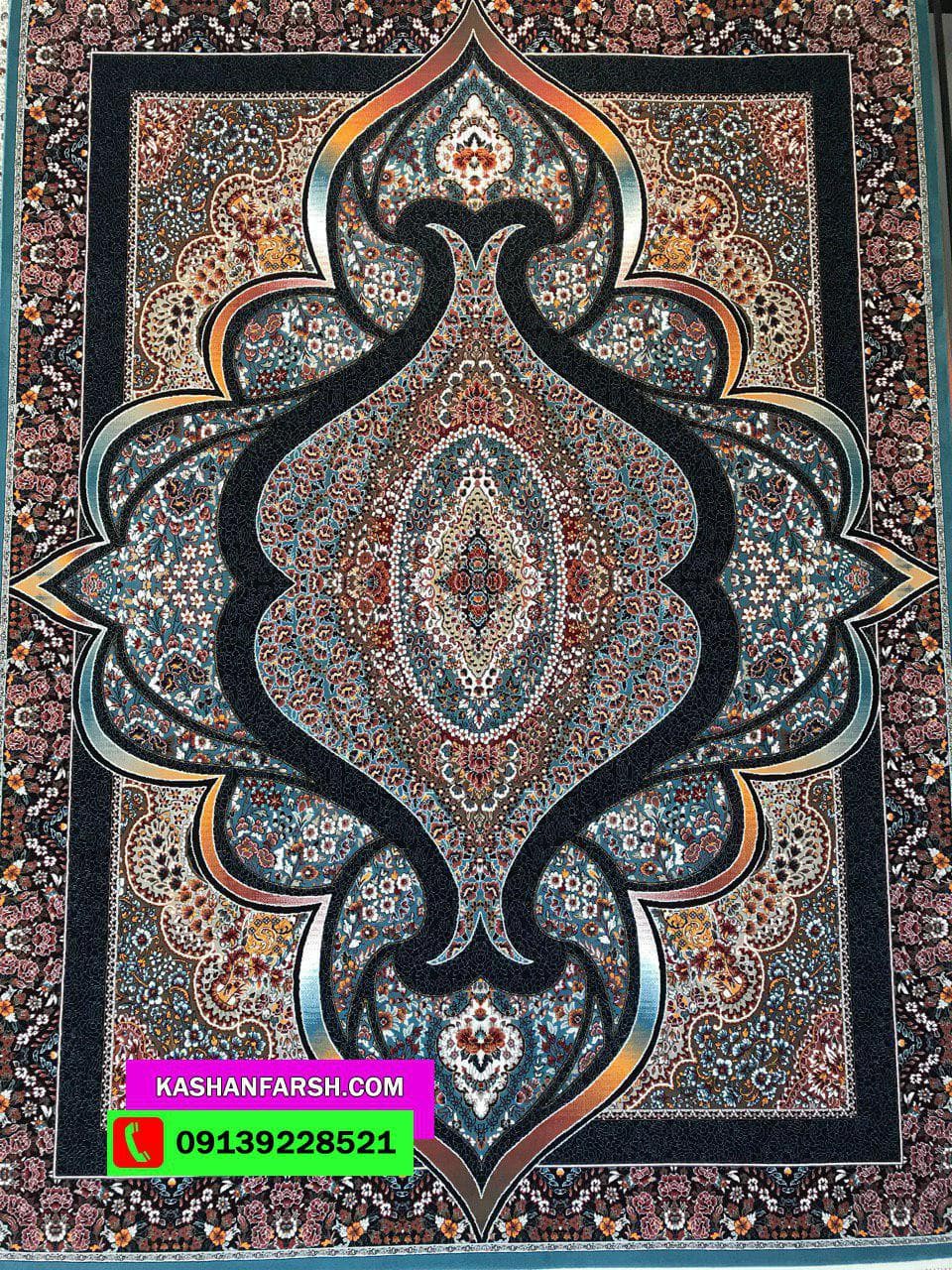 تصویر فرش فرش ماشینی کاشان کیمیا طرح 700 شانه — نمای 1