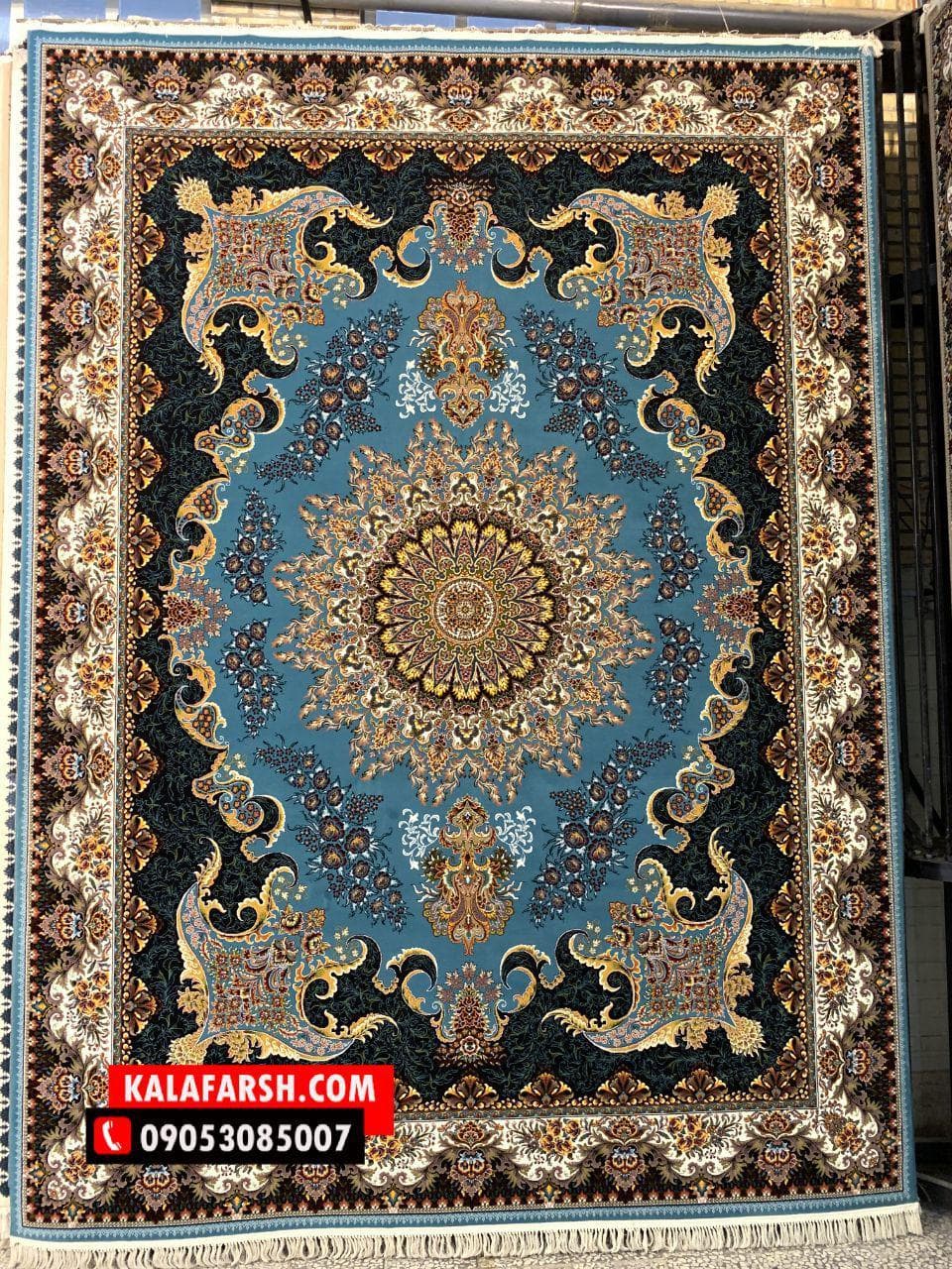 تصویر فرش فرش کاشان طرح نیایش 700 شانه — نمای 1