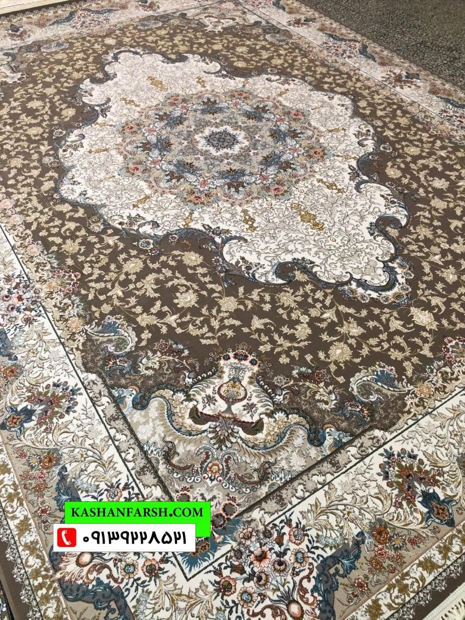 تصویر فرش فرش ماشینی هنگامه 1200 شانه برجسته — نمای 1