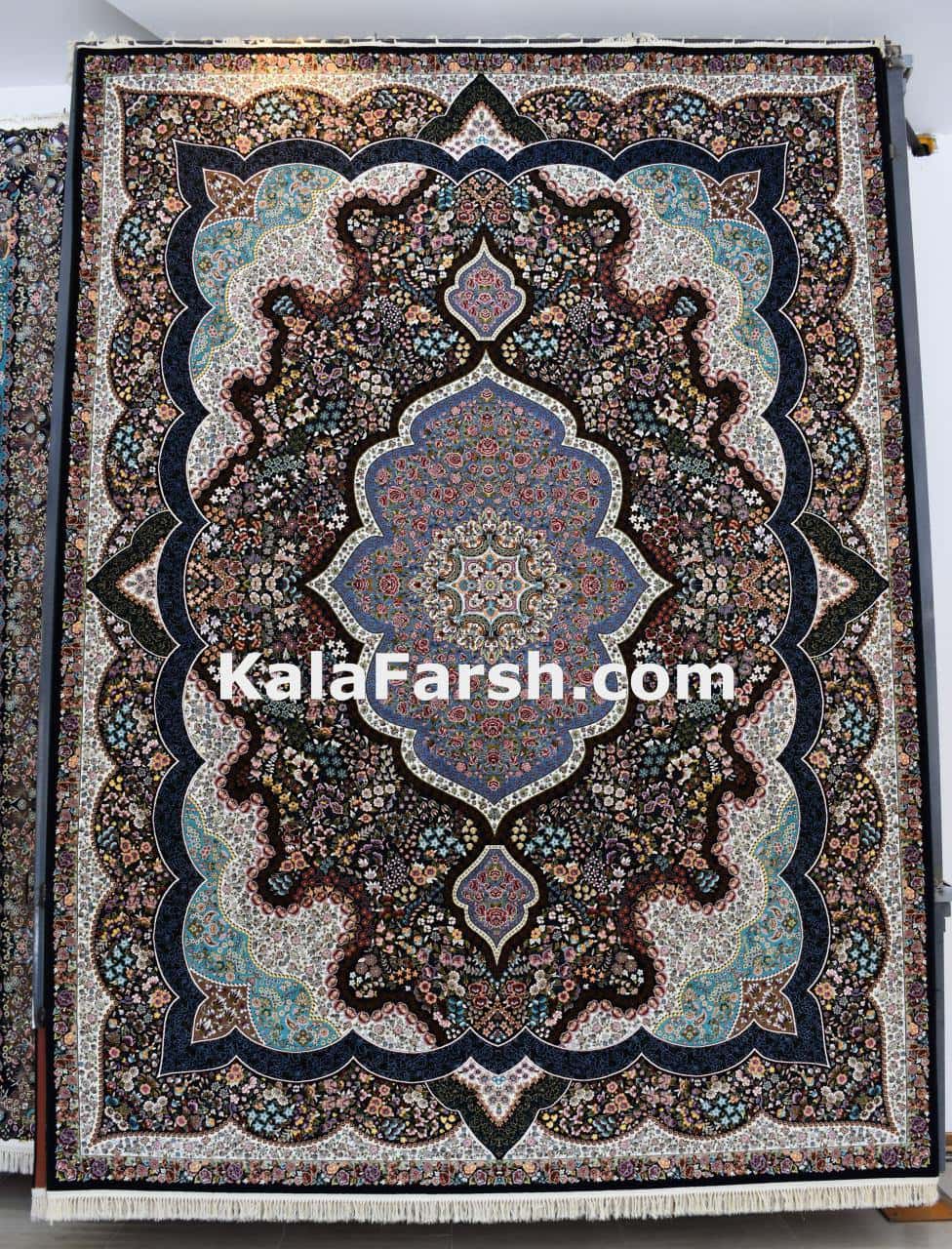 فرش ماشینی طرح زیبای شاه پری 1000 شانه