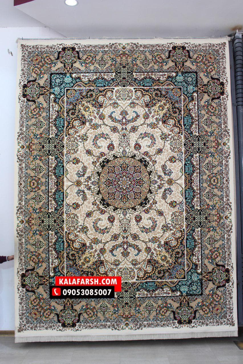 تصویر فرش فرش ماشینی طرح جانان 1200 شانه — نمای 1