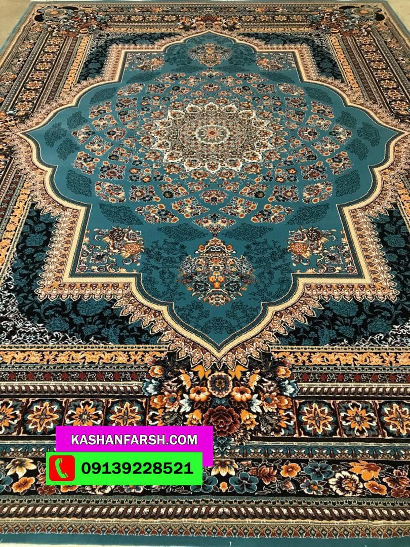 تصویر فرش فرش ماشینی کاشان طرح ایلیا طرح 700 شانه — نمای 1