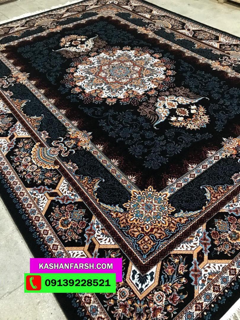 تصویر فرش فرش ماشینی کاشان الیسا طرح 700 شانه — نمای 1