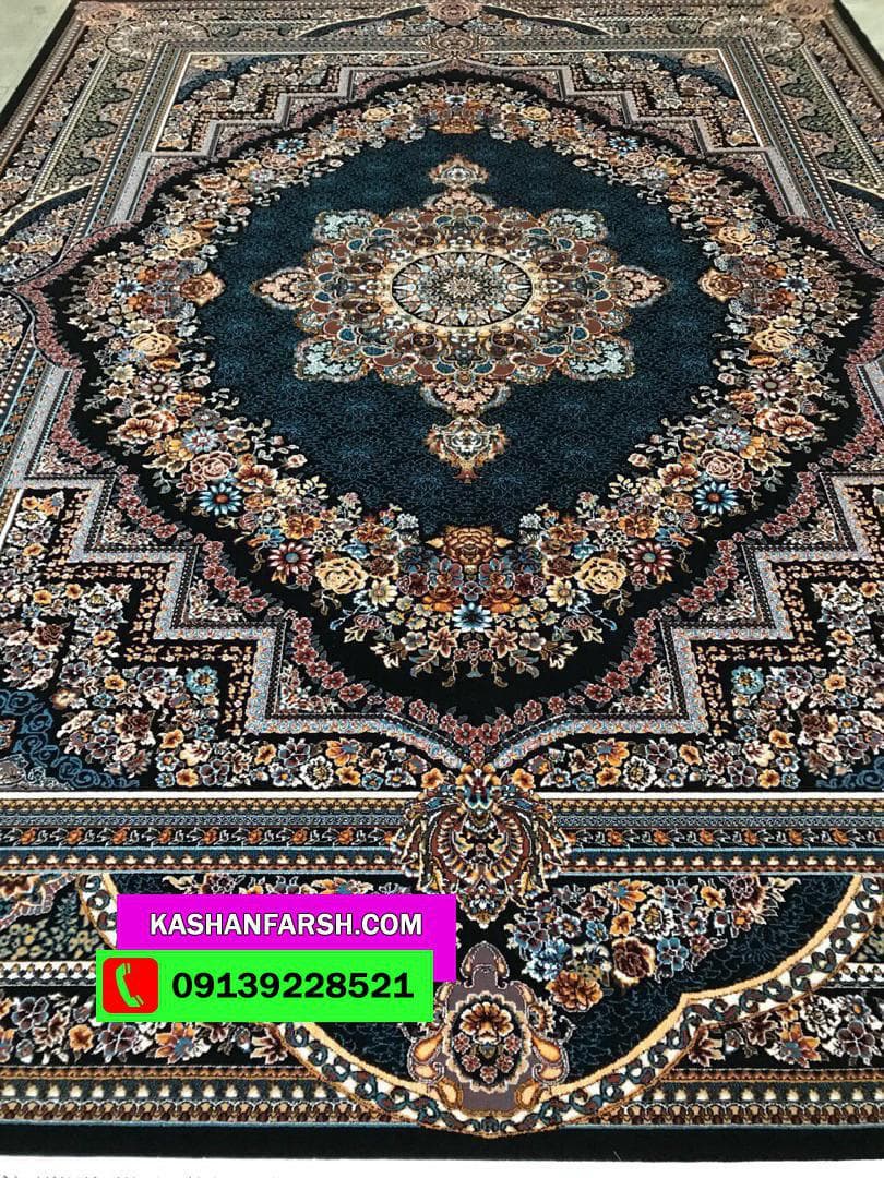 تصویر فرش فرش ماشینی کاشان بهشت طرح 700 شانه — نمای 1