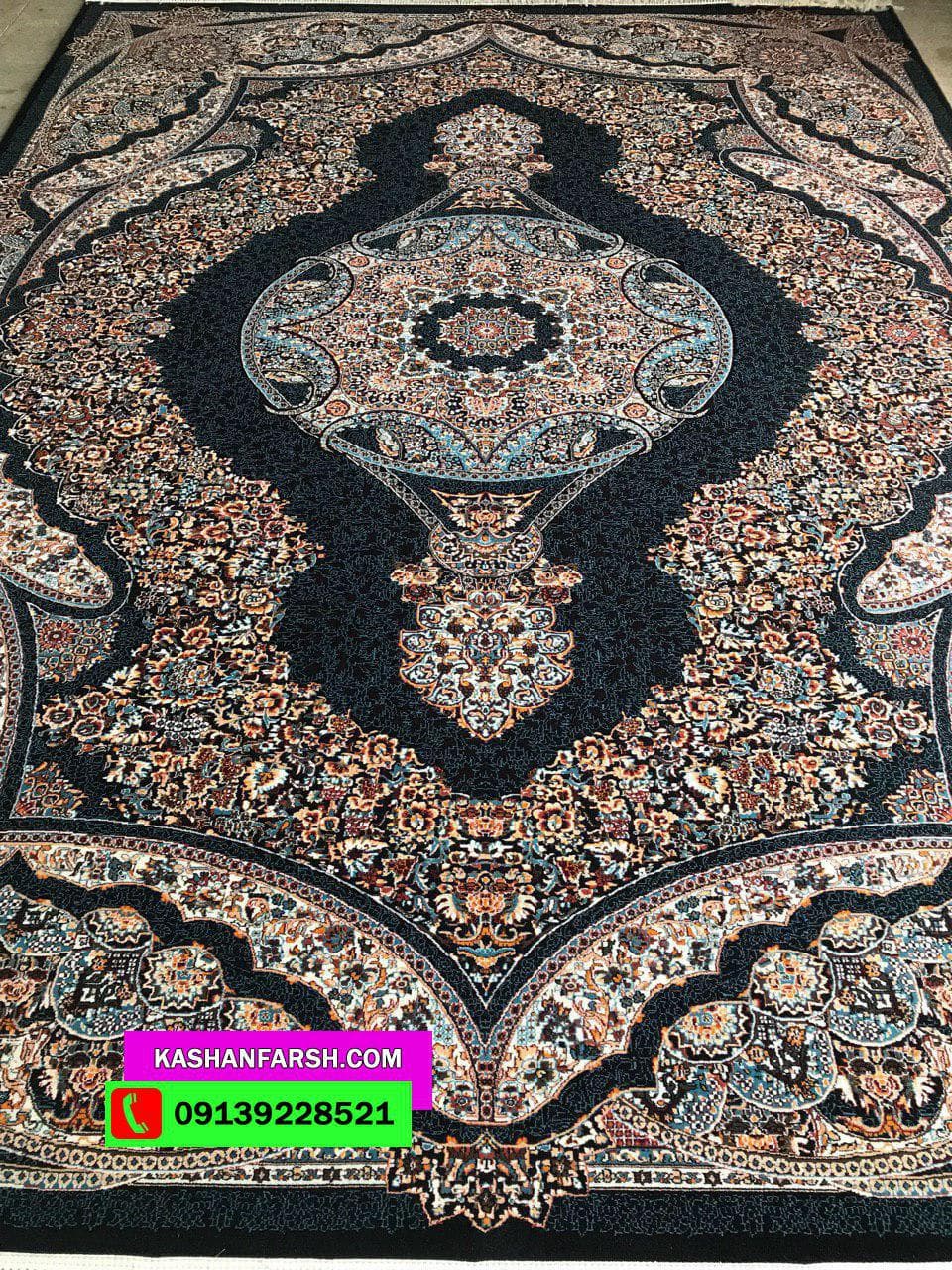 تصویر فرش فرش ماشینی کاشان گیوا طرح 700 شانه — نمای 1