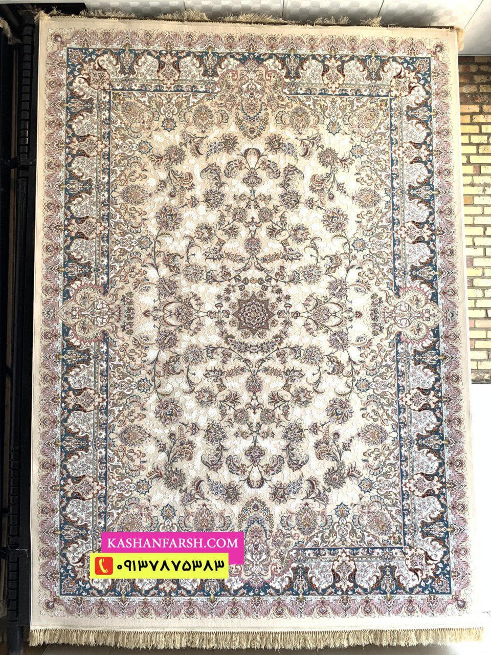 تصویر فرش فرش ماشینی افشان سرام 1200 شانه برجسته — نمای 1