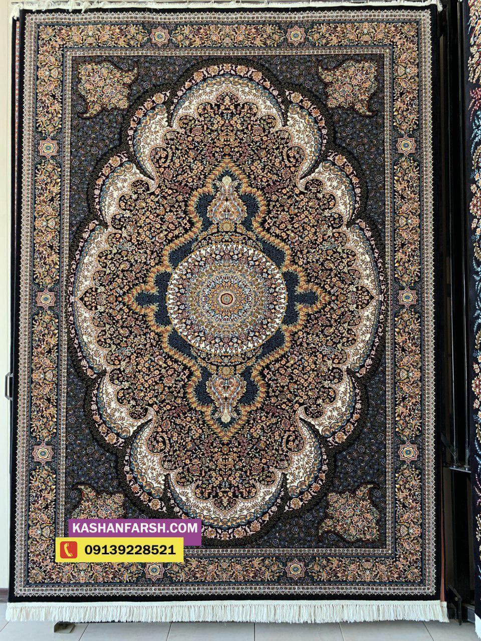 تصویر فرش فرش کاشان طرح آرشیدا 700 شانه — نمای 1