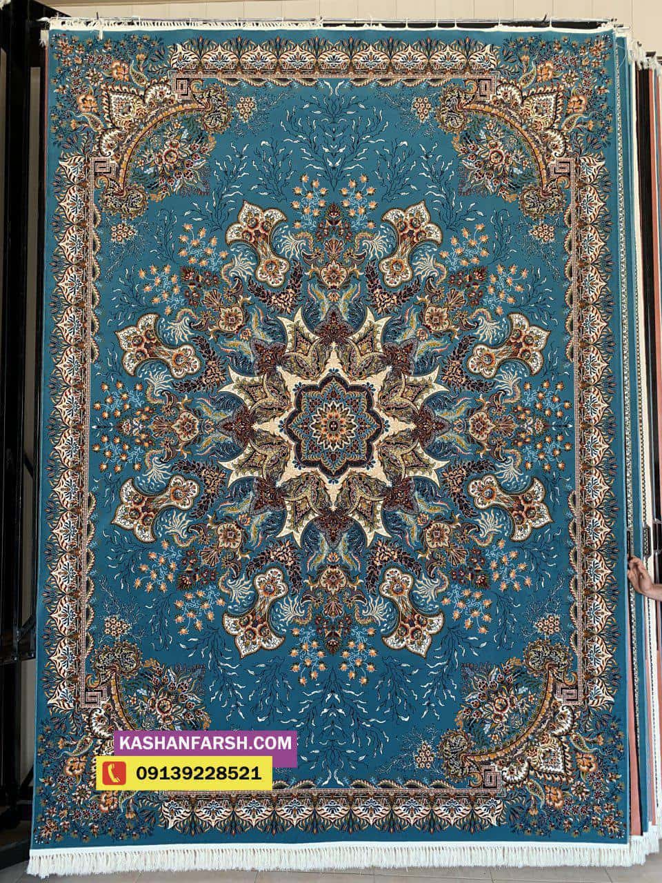 فرش کاشان طرح آدرینا 700 شانه