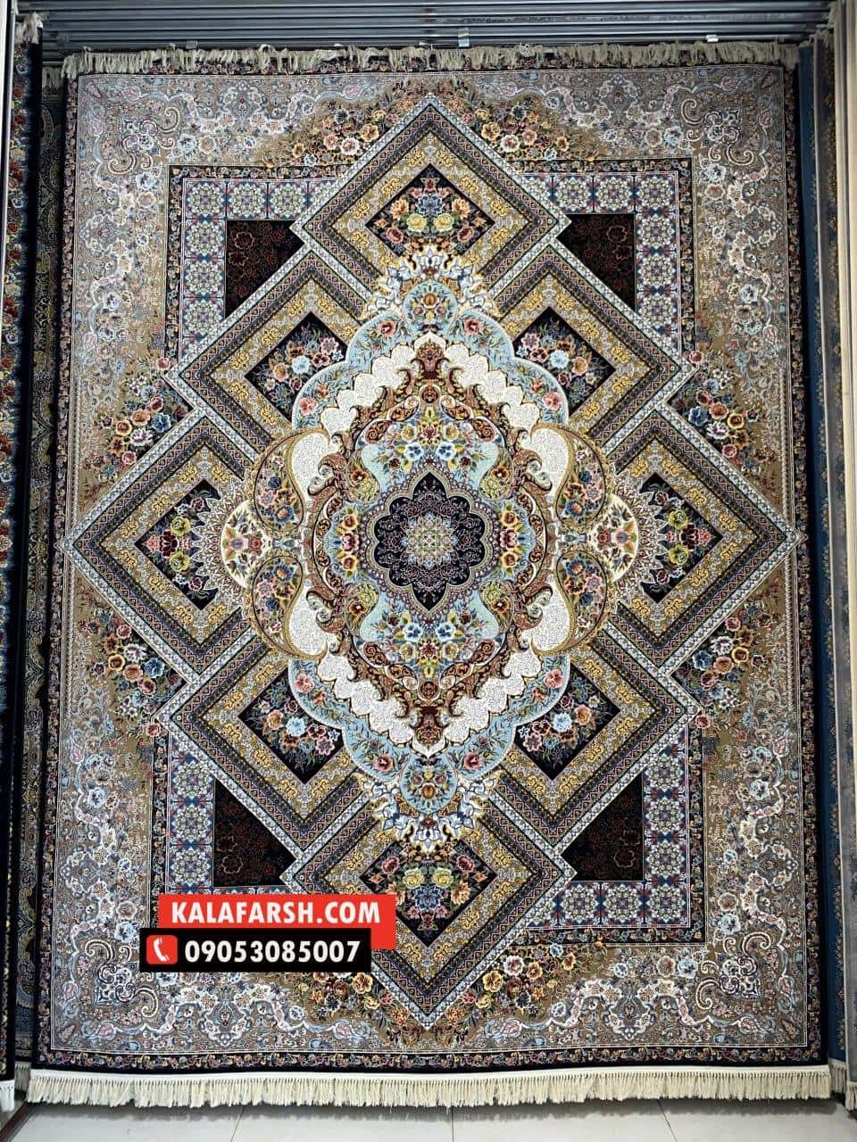 فرش کاشان طرح سهیل 1000 شانه