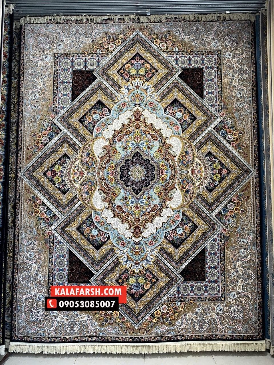 تصویر فرش فرش کاشان طرح سهیل 1000 شانه — نمای 1