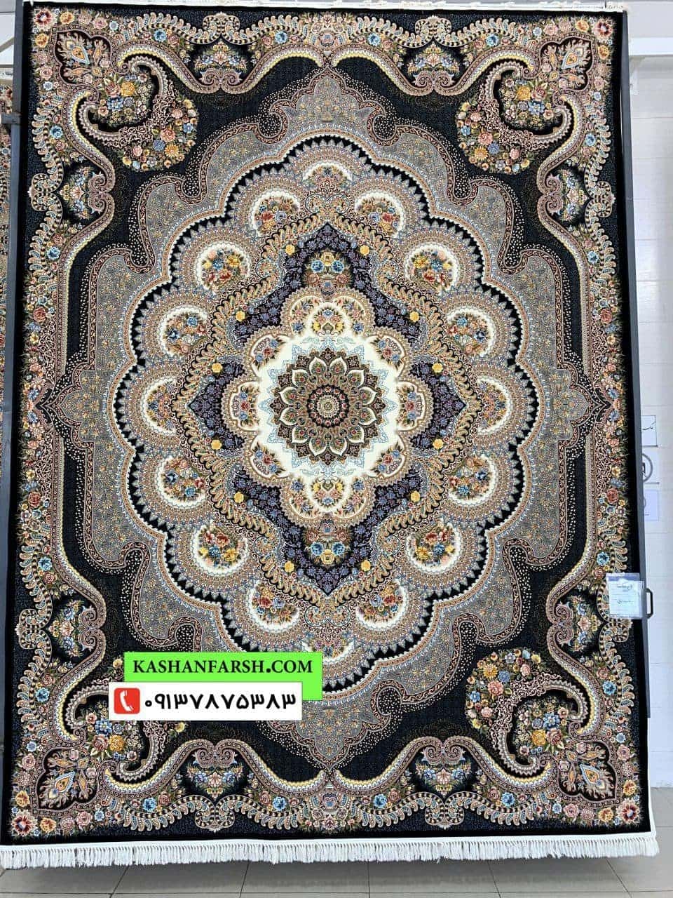 فرش طرح باغ ملک 1200 شانه