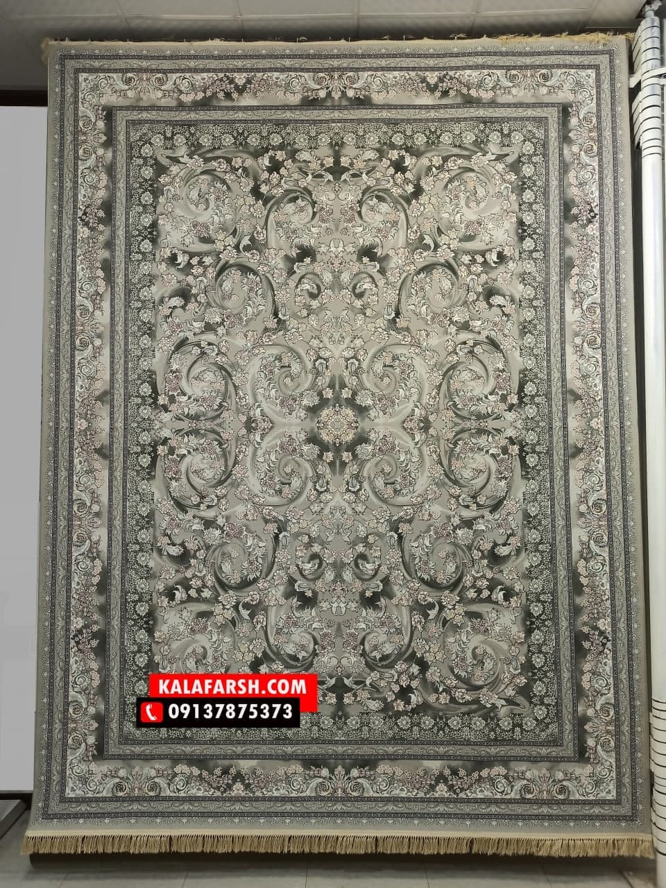 تصویر فرش فرش ماشینی طرح افشان سایه 1200 شانه — نمای 1
