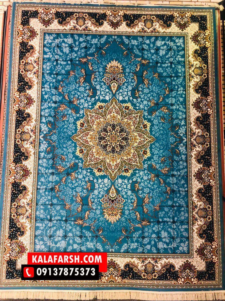 فرش کاشان طرح هیوا نیو 700 شانه