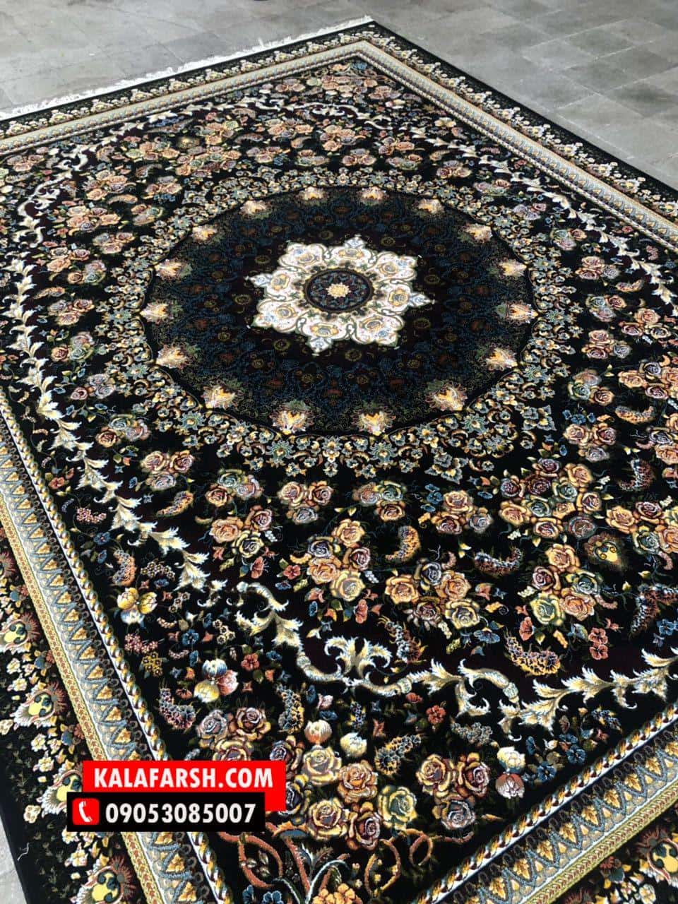 فرش کاشان طرح آوا 700 شانه