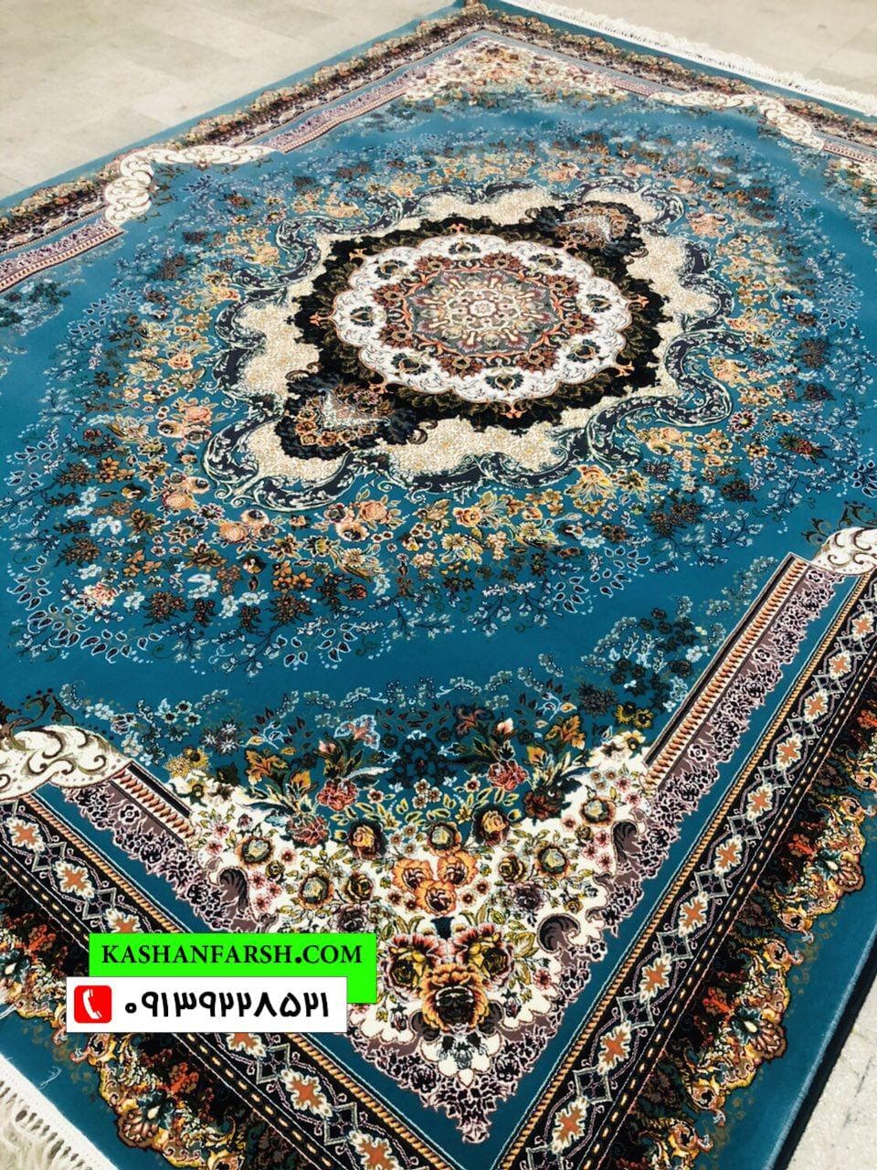 تصویر فرش فرش کاشان طرح سایه 700 شانه — نمای 1