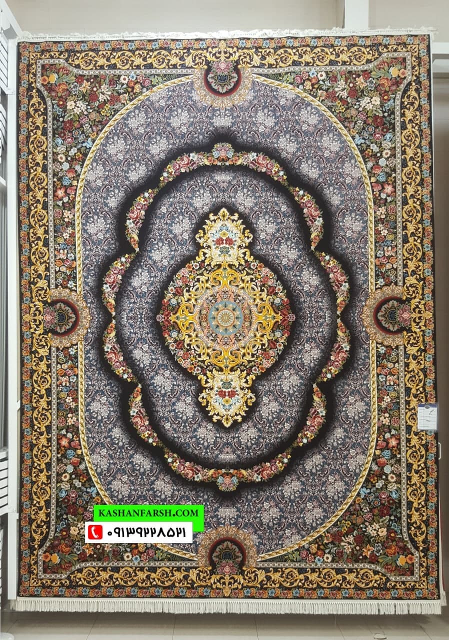 تصویر فرش فرش ماشینی طرح شمیم 1200 شانه — نمای 1