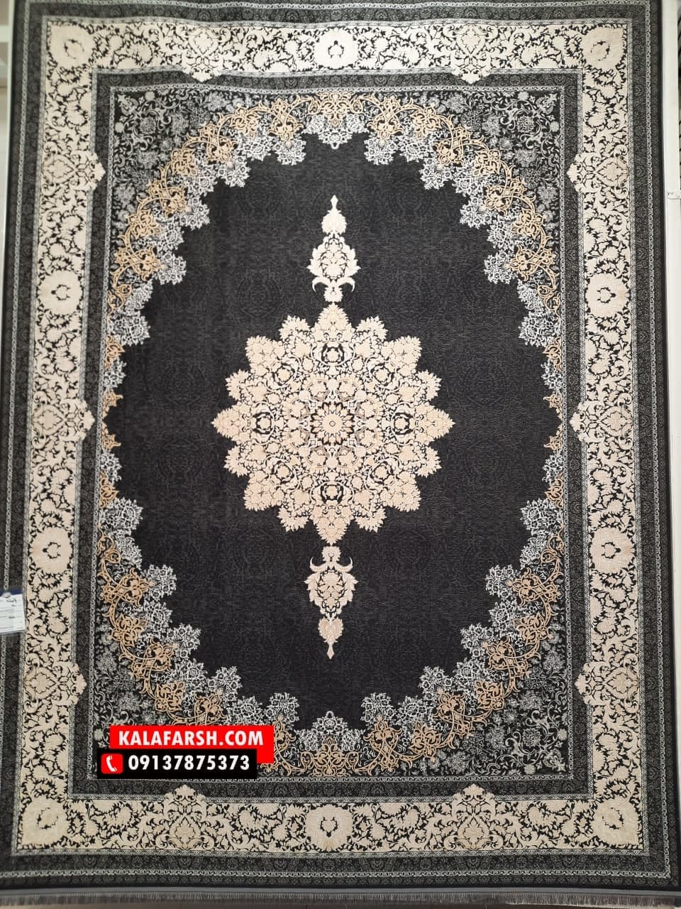 تصویر فرش فرش ماشینی یاقوت 1200 شانه برجسته — نمای 1