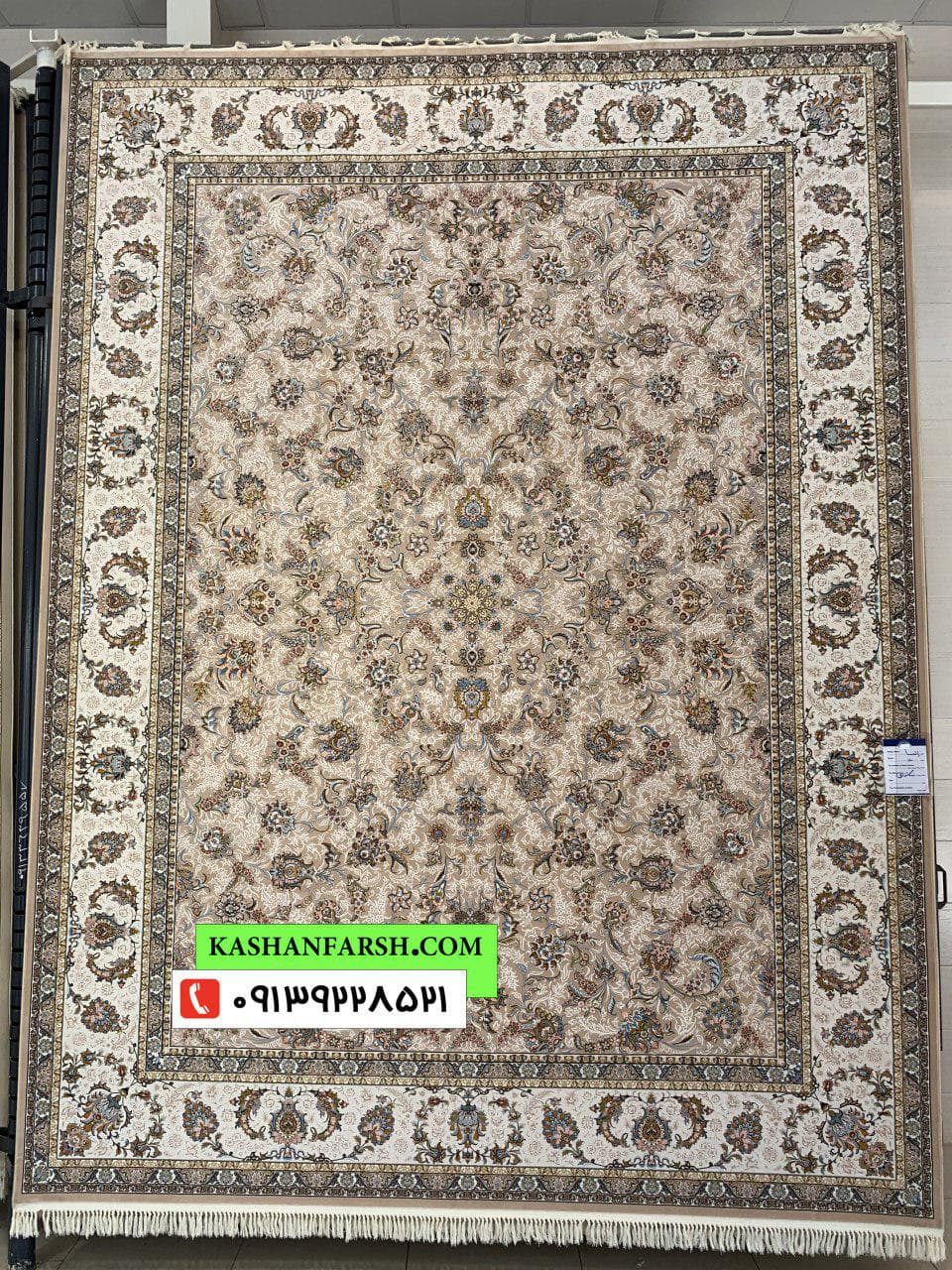 تصویر فرش فرش ماشینی طرح السا 1200 شاه برجسته — نمای 1