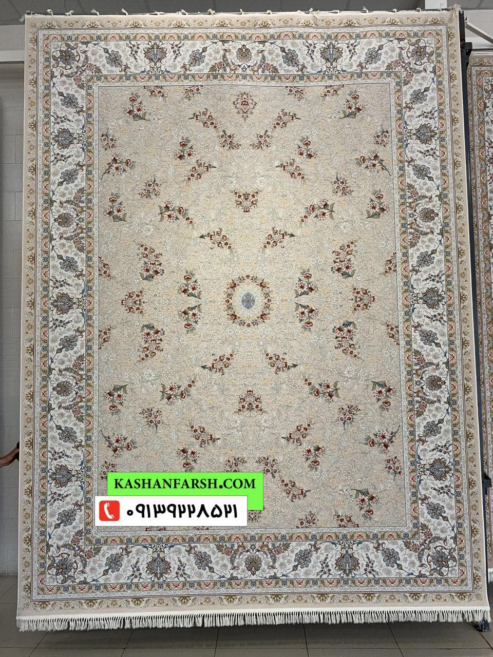تصویر فرش فرش ماشیینی مروارید 1200 شانه برجسته — نمای 1
