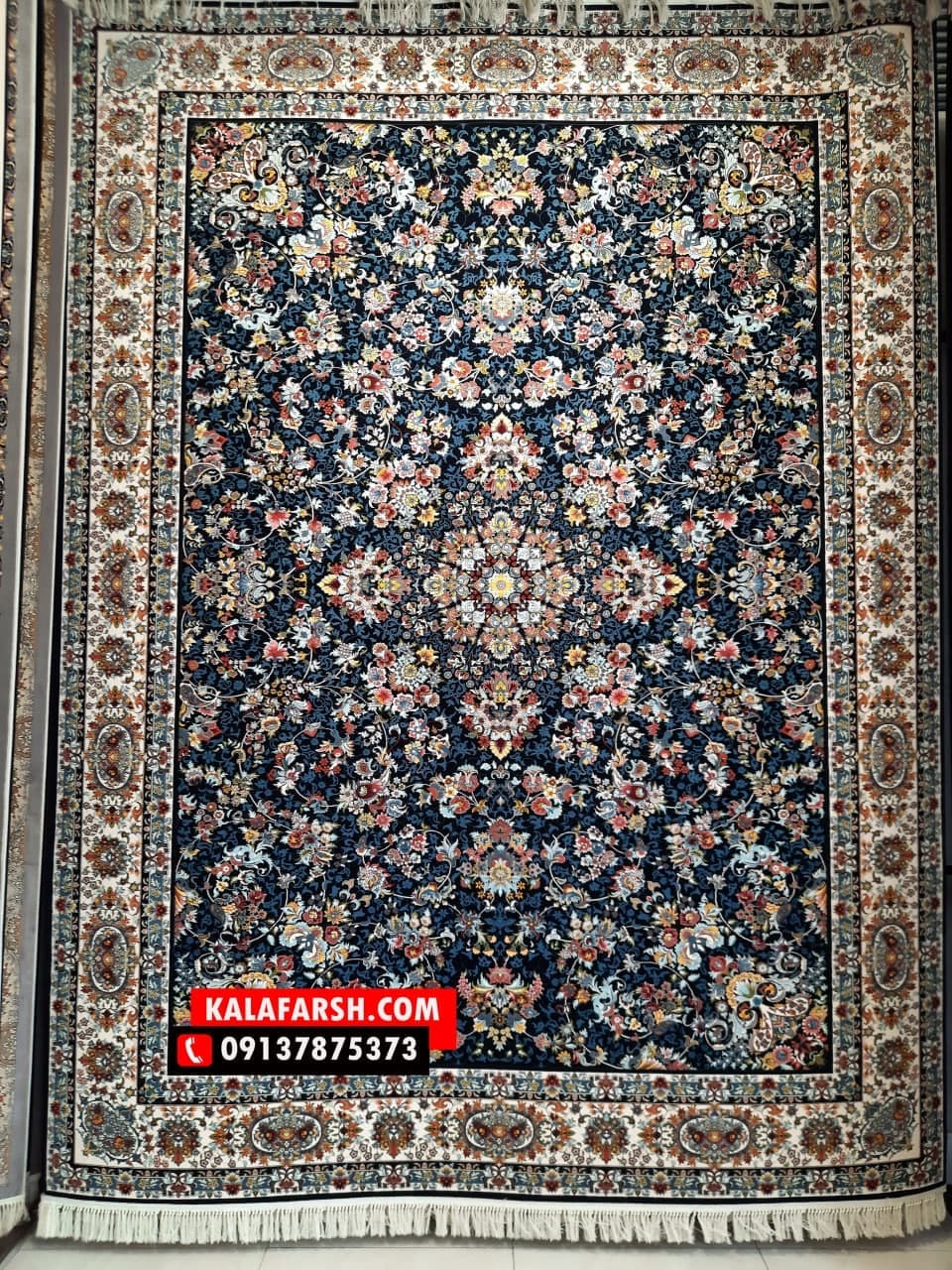 تصویر فرش فرش افشان کلاسیک 1000 شانه — نمای 1