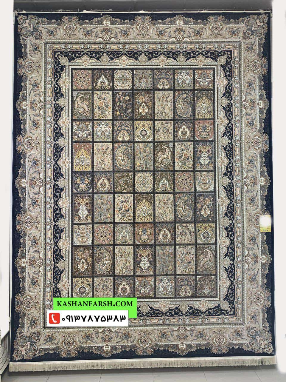 فرش خشتی توران 1500 شانه برجسته