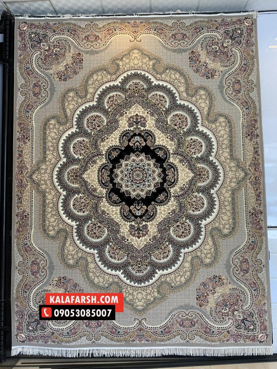 تصویر فرش فرش ماشینی باغ ملک 700 شانه — نمای 1