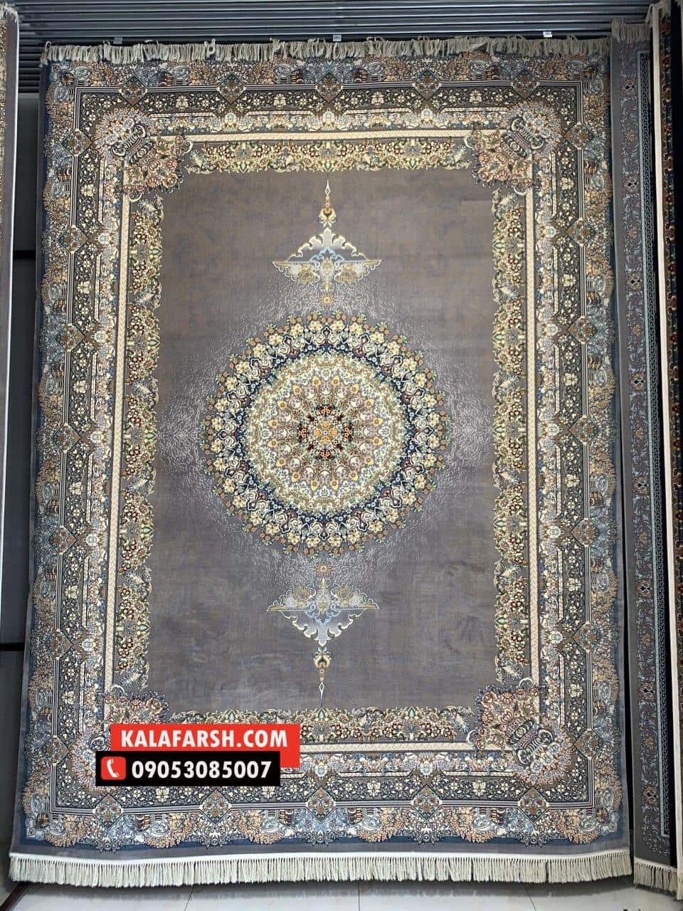فرش ماشینی نیلی 1000 شانه