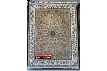 تصویر فرش فرش ماشینی افشان قجری 1200 شانه — نمای 1