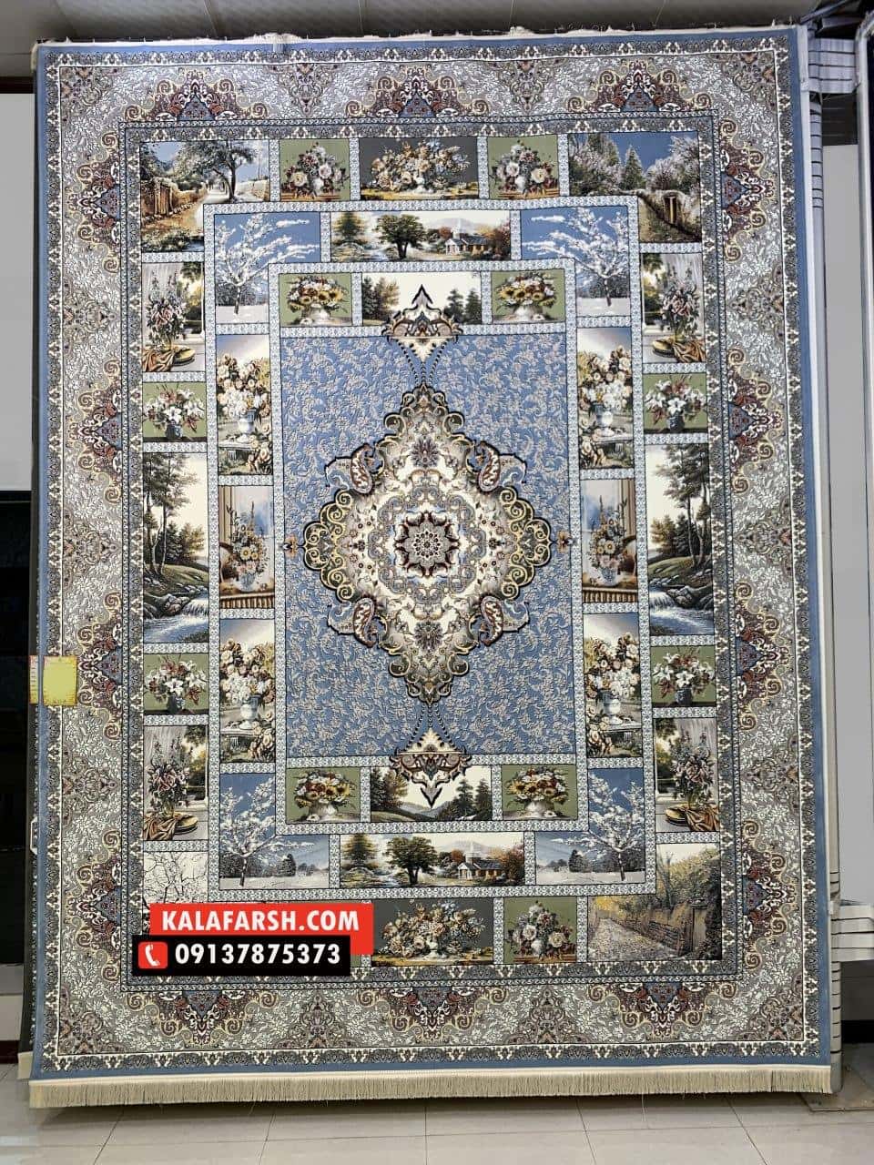 فرش ماشینی منظره 1200 شانه