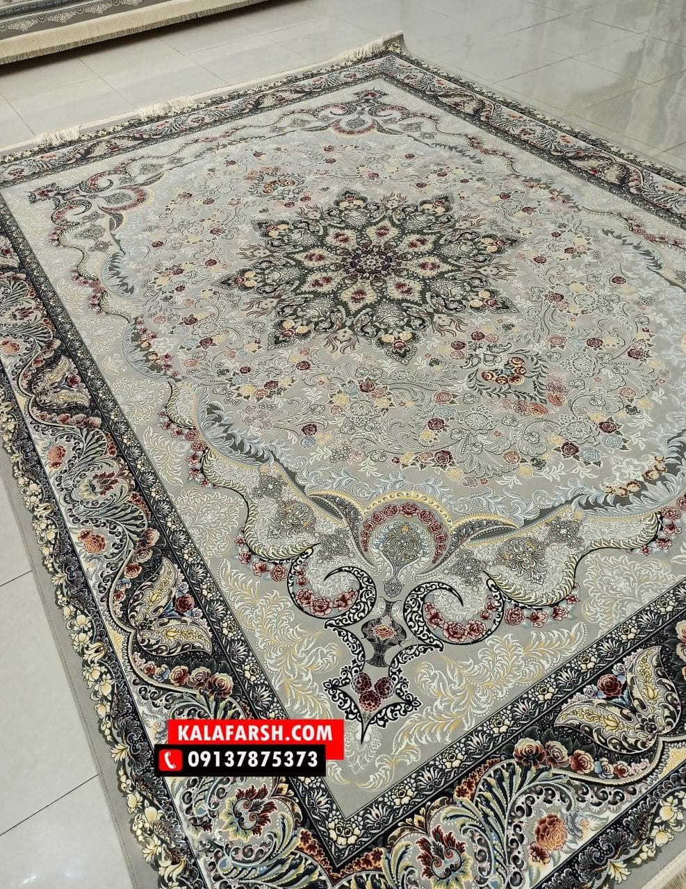 تصویر فرش فرش ماشینی پژمان 1200 شانه — نمای 1