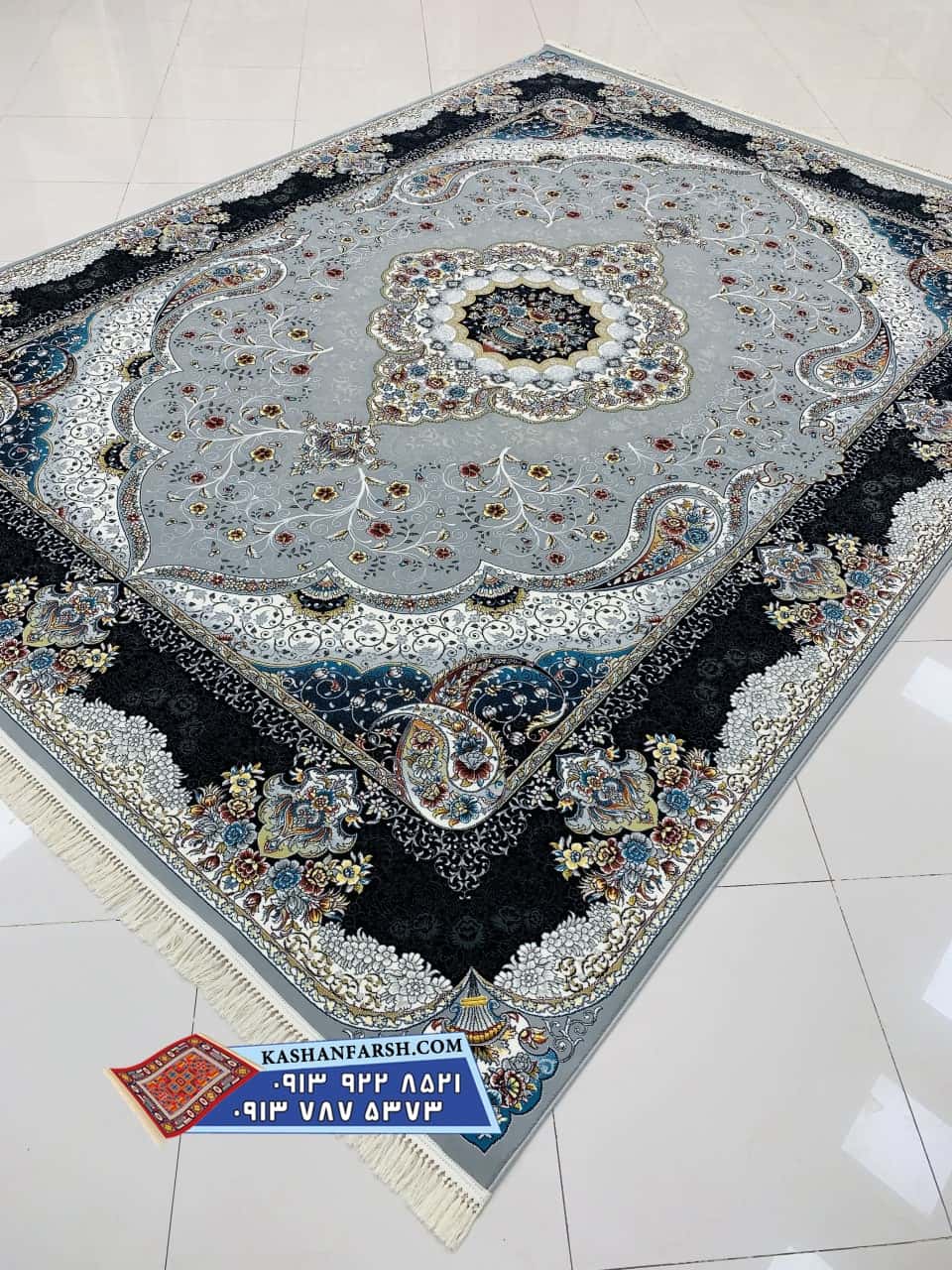 فرش کاشان طرح سوگند 700 شانه