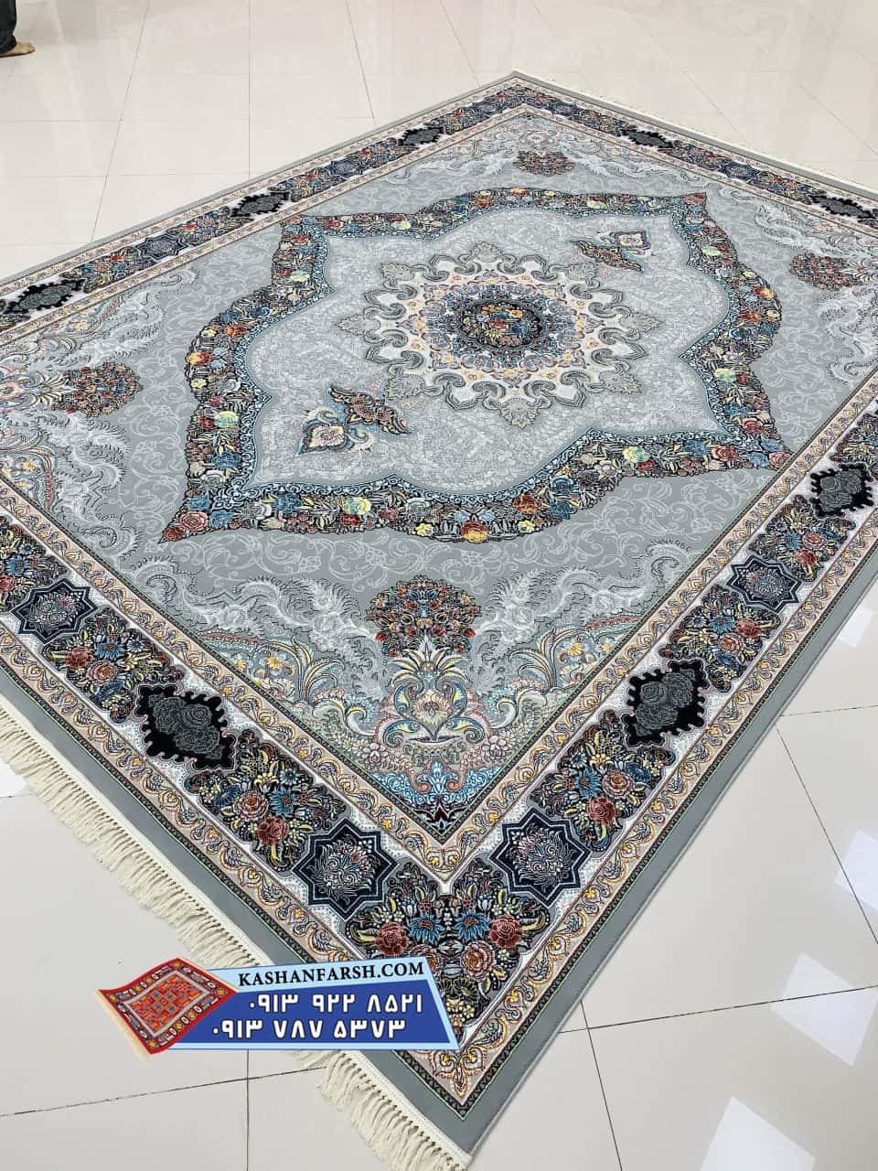 فرش کاشان طرح کارینا 700 شانه
