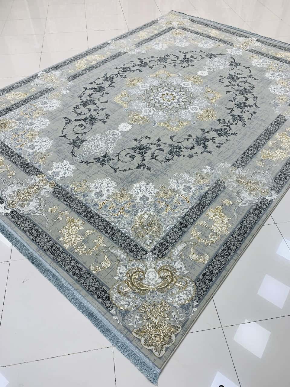 فرش کاشان مدل وینتیج 7002 --- 700 شانه