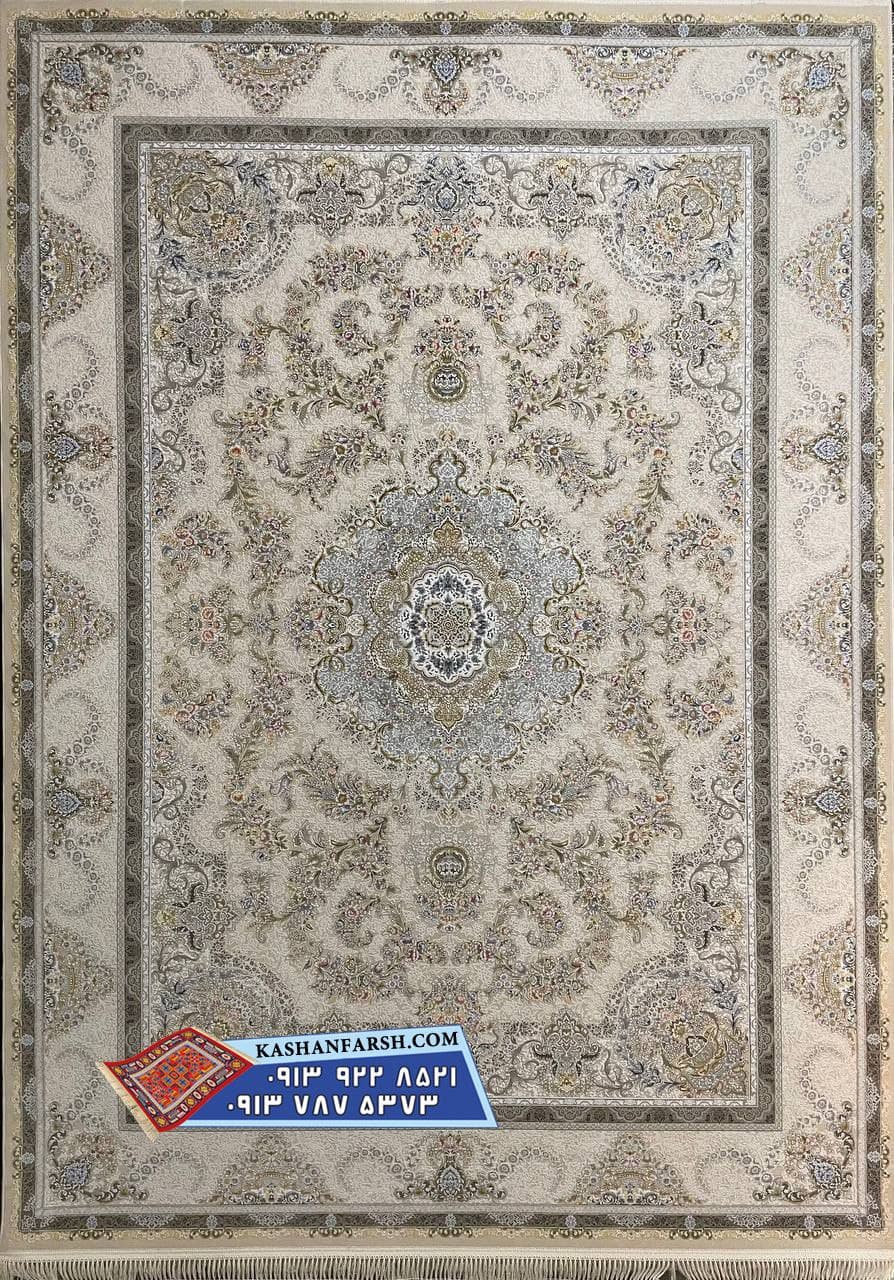 تصویر فرش فرش ماشینی نیلا 1200 شانه برجسته — نمای 1