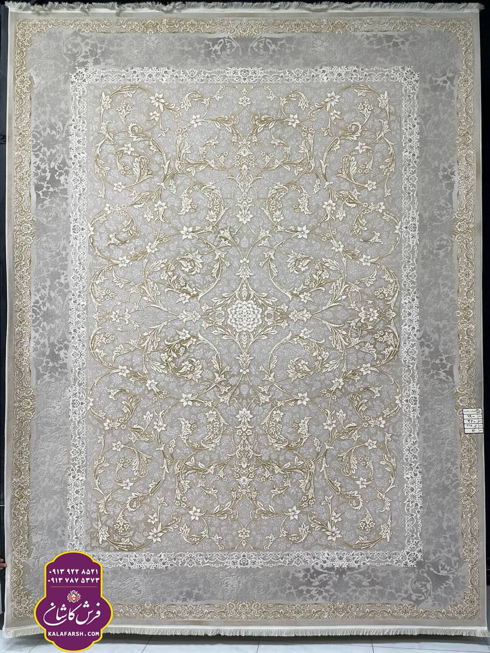 تصویر فرش کد 3065 موکا 1200 شانه گل برجسته — نمای 1
